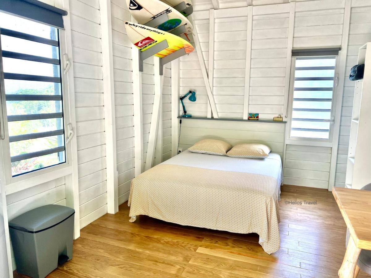 Le Surf Lodge, Chambre Avec Vue Mer Dans Un Ecrin De Verdure Deshaies Eksteriør bilde
